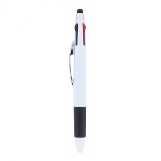 Quatro 4 Colour Stylus Pens White